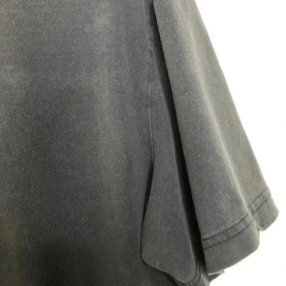 Roots T-Shirt Blue With  Maple Leaf Size Large - Picture 13 of 16